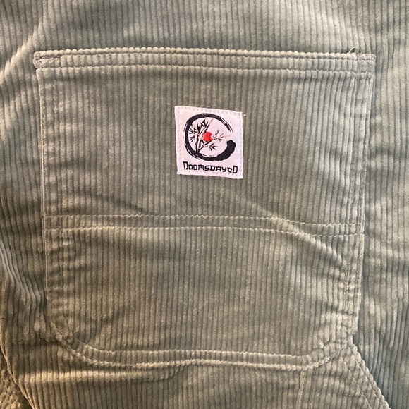 Sage green men’s corduroy pants size 38 - Picture 6 of 8